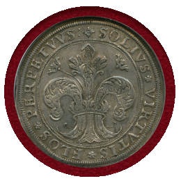 ドイツ シュトラスブルク ND(1617年頃) ターラー 銀貨 NGC AU58