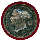 【SOLD】イギリス 銀メダル 万国博覧会記念 ヴィクトリア女王 W.Wyon NGC MS65
