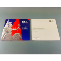 イギリス 2016年 10ポンド(5oz) 銀貨 ブリタニア NGC PF69UC