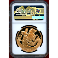 イギリス 2018年 5ポンド 金貨 ジョージ王子 生誕5周年記念 NGC PF69UC