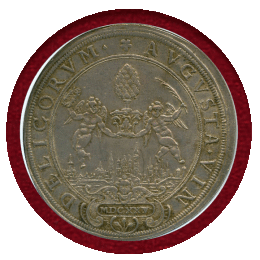 【SOLD】ドイツ アウグスブルク 1625年 ターラー 銀貨 都市景観 NGC MS62