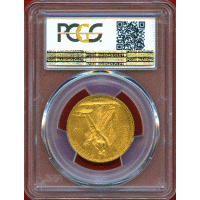 【SOLD】イタリア 1912R 50リレ 金貨 豊穣の女神 PCGS MS63+