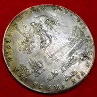 【SOLD】ドイツ ハンブルク 1653年 10ダカット 銀打ち バンクポルトガレーザー