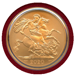 イギリス 2020年 ソブリン 金貨 第二次世界大戦終戦75周年
