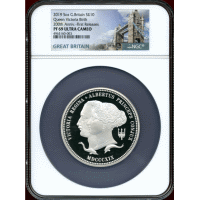 イギリス 2019年 ￡10 銀貨 ヴィクトリア生誕200年 NGC PF69UC FR