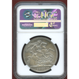 イギリス 1902年 エドワード7世 クラウン銀貨 NGC PF64 MATTE