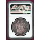 【SOLD】イギリス 1937年 クラウン 銀貨 ジョージ6世 PCGS PF66★