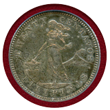 米領フィリピン 1903年 20センタボ 銀貨 女神立像 PCGS PR63