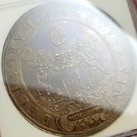 【SOLD】ドイツ アウグスブルク 1625年 ターラー 銀貨 都市景観 NGC MS62
