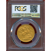 イギリス 1902年 2ポンド 金貨 エドワード7世 PCGS PR62 Matte