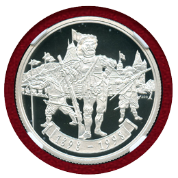 スイス 現代射撃祭 1998年 20フラン 銀貨 センテニアル NGC PF68UCAM