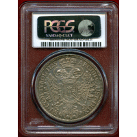 オーストリア 1725年 ターラー 銀貨 カール6世 PCGS AU Details