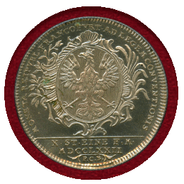 【SOLD】ドイツ フランクフルト (1975-85) 銀メダル 都市景観 リストライク MS65