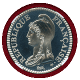 【SOLD】フランス 2000年 10フラン 銀貨 女神胸像 NGC PF68UC