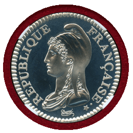 【SOLD】フランス 2000年 10フラン 銀貨 女神胸像 NGC PF68UC