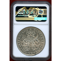 ドイツ ニュルンベルク 1680年 ターラー 銀貨 都市景観 NGC MS61