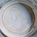 イギリス ND(1702年) 即位記念銀メダル アン女王 PCGS MS63