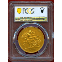 イギリス 1902年 5ポンド 金貨 エドワード7世 PCGS PR62Matte