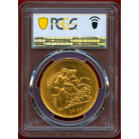 イギリス 1902年 5ポンド 金貨 エドワード7世 PCGS MS62