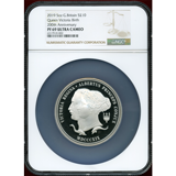 【SOLD】イギリス 2019年 ￡10銀貨 ヴィクトリア女王生誕200周年 NGC PF69UC