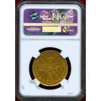 【SOLD】イギリス 1664年 2ギニー 金貨 チャールズ2世 エレファント NGC AU55