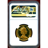 【SOLD】英領ジブラルタル 1989年 2ポンド 金貨 ウナとライオン NGC PF67UC