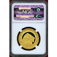 スイス 現代射撃祭 1992 1000フラン ディールスドルフ NGC PF70UC