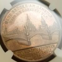 ドイツ 1912年 銀メダル ウルム大聖堂景観 NGC MS64