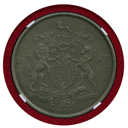 イギリス 1937年 銀メダル エドワード8世戴冠記念 NGC MS62
