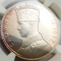 【SOLD】イギリス 1937年 銀メダル エドワード8世戴冠記念 NGC MS63