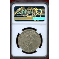 イタリア モデナ 1729年 1/2デュカート 銀貨 リナルド・デステ NGC MS64