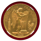 【SOLD】フランス 1911A 100フラン金貨 エンジェル立像 NGC MS63