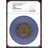 【SOLD】オランダ オーファーアイセル 1597年 2ドゥカトン銀貨 NGC AU55