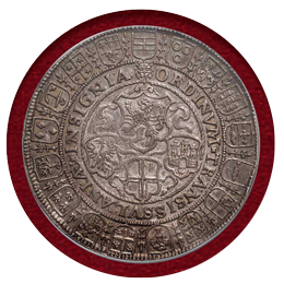 【SOLD】オランダ オーファーアイセル 1597年 2ドゥカトン銀貨 NGC AU55