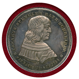 【SOLD】ドイツ ニュルンベルク 1925年 リフォメーションターラー 都市景観 NGC MS64