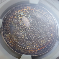 【SOLD】オーストリア ザルツブルク 1707年 1/2ターラー 銀貨 NGC MS65