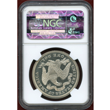 アメリカ 1869年 $1 銀貨 シーテッドリバティ NGC PF63CAMEO
