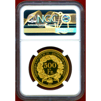 スイス 現代射撃祭 2020年 500フラン 金貨 ルツェルン NGC PF69UC