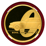 イギリス 2020年 ￡200(2オンス) 金貨 James Bond 007 NGC PF70UC