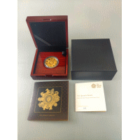 イギリス 2021年 £100 金貨 PROOF クイーンズビースト コンプリーター