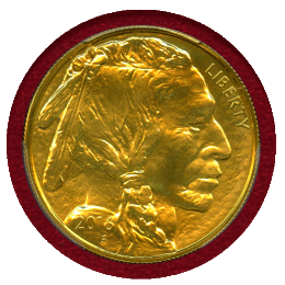 アメリカ 2016年 50ドル 金貨 バッファロー NGC MS70 FS Fraserサイン