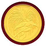 パプアニューギニア 2020年 500キナ 金貨 極楽鳥 PCGS PR70Matte