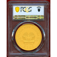 パプアニューギニア 2020年 500キナ 金貨 極楽鳥 PCGS PR70Matte