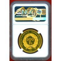 【SOLD】スイス 現代射撃祭 2013年 500フラン 金貨 ルツェルン NGC PF70UC