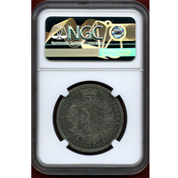 ドイツ ニュルンベルク 1766SR  1/2ターラー 銀貨 双頭の鷲 NGC MS64