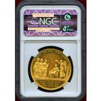 【SOLD】イギリス 1821年 金メダル ジョージ4世 戴冠記念 NGC PF60