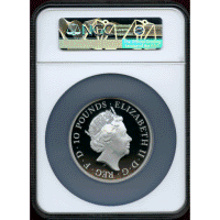 【SOLD】イギリス 2018年 ￡10(5オンス) 銀貨 ブリタニア NGC PF70UC FR