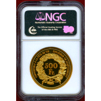 【SOLD】スイス 現代射撃祭 2006年 500フラン 金貨 ゾロートゥルン NGC PF69UC
