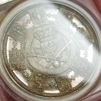 【SOLD】ドイツ プロイセン 1840年 銀メダル フリードリヒ・ヴィルヘルム4世戴冠 SP61
