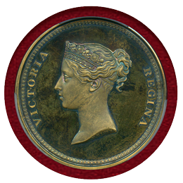 【SOLD】イギリス ND年 スタンペックス トロフィーコンテスト 銀メダル PCGS SP63